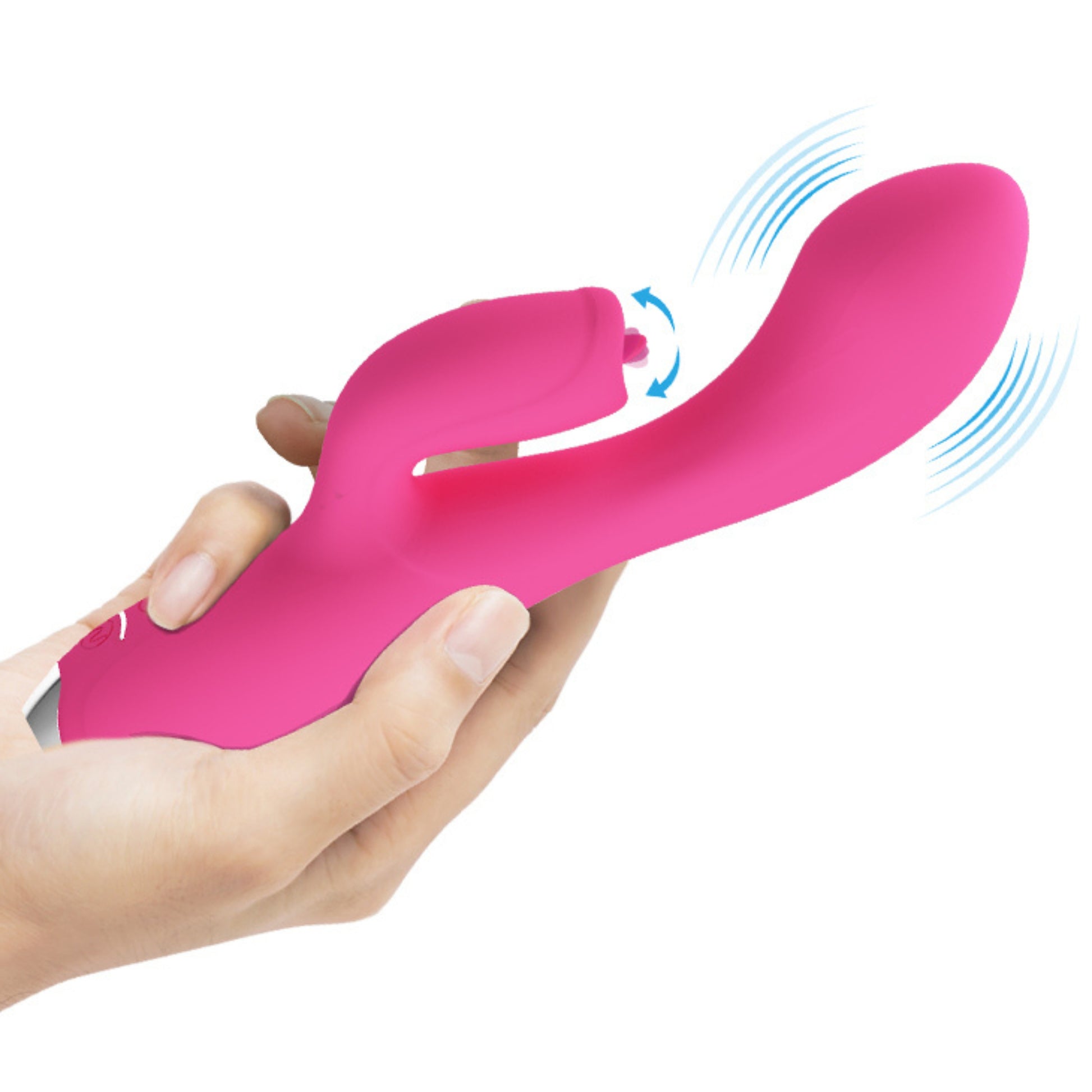 14-Kiwający główką wibrator punkt g łechtaczka 19cm-14