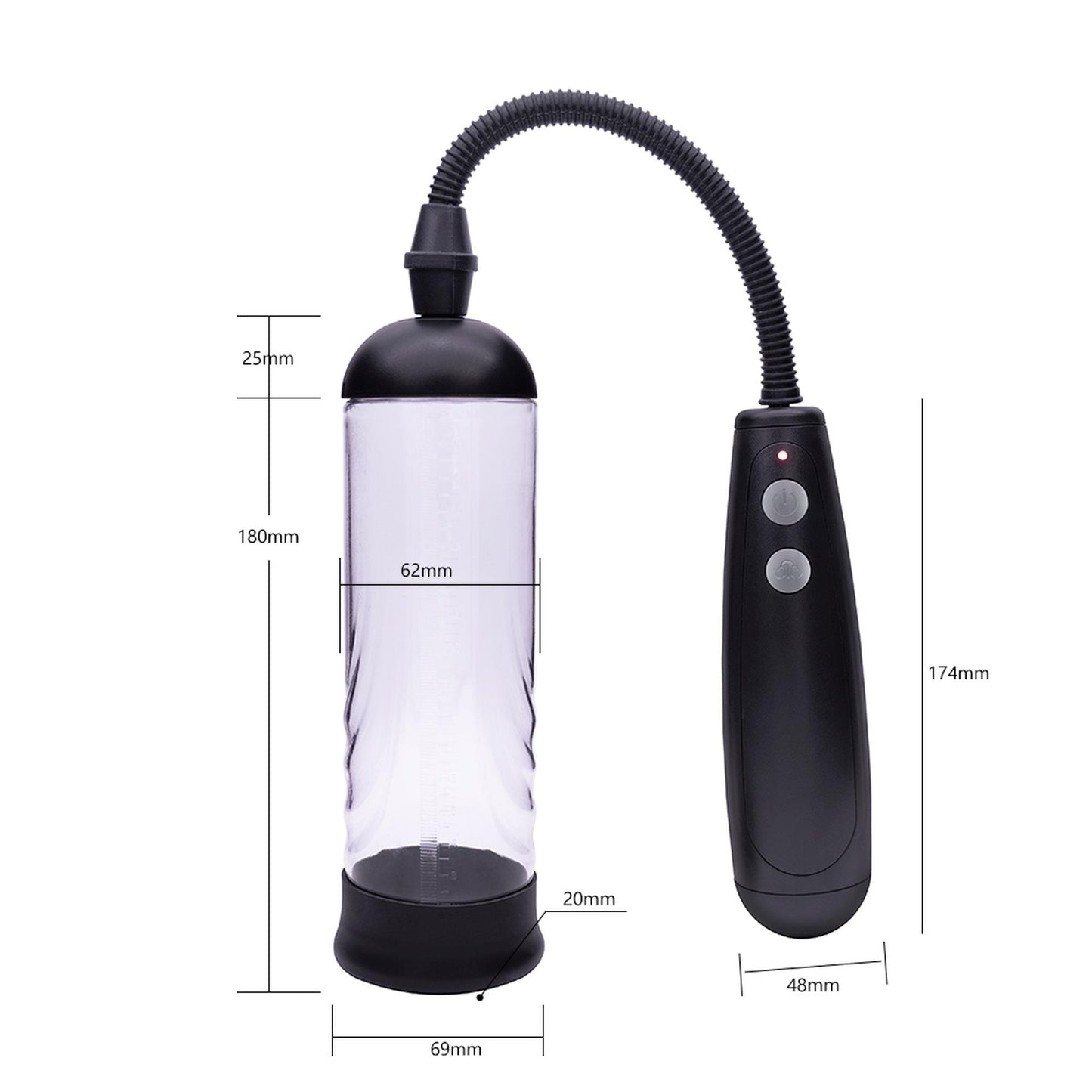 2-SUCK VACUUM PENIS PUMP, THE BEST ENLARGEMENT SYSTEM-2