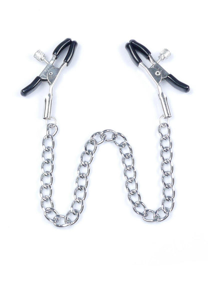 1-Zaciski na sutki klamerki łańcuszek bondage bdsm-1