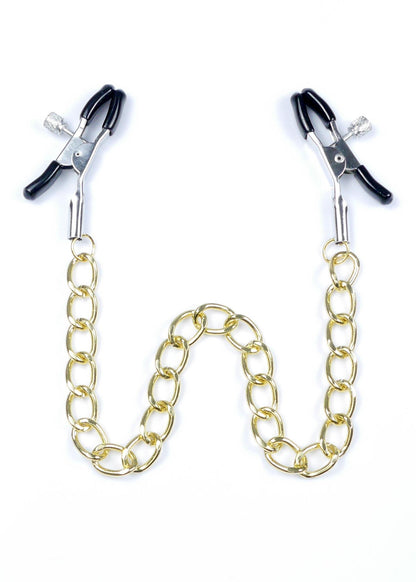 1-Zaciski na sutki klamerki łańcuszek bondage bdsm-1