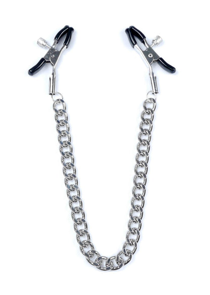1-Zaciski na sutki kleszcze łańcuszek bdsm bondage-1