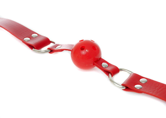 2-Knebel kulka oddychający bezpieczny BDSM bondage-2