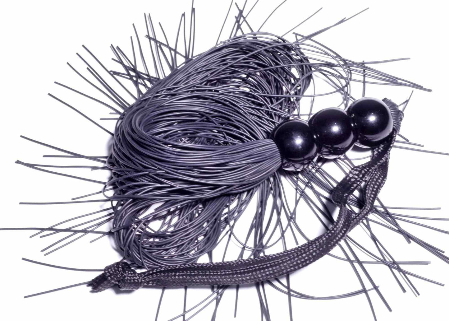 7-Bicz pejcz do chłosty silikonowy bdsm bondage 26cm-7