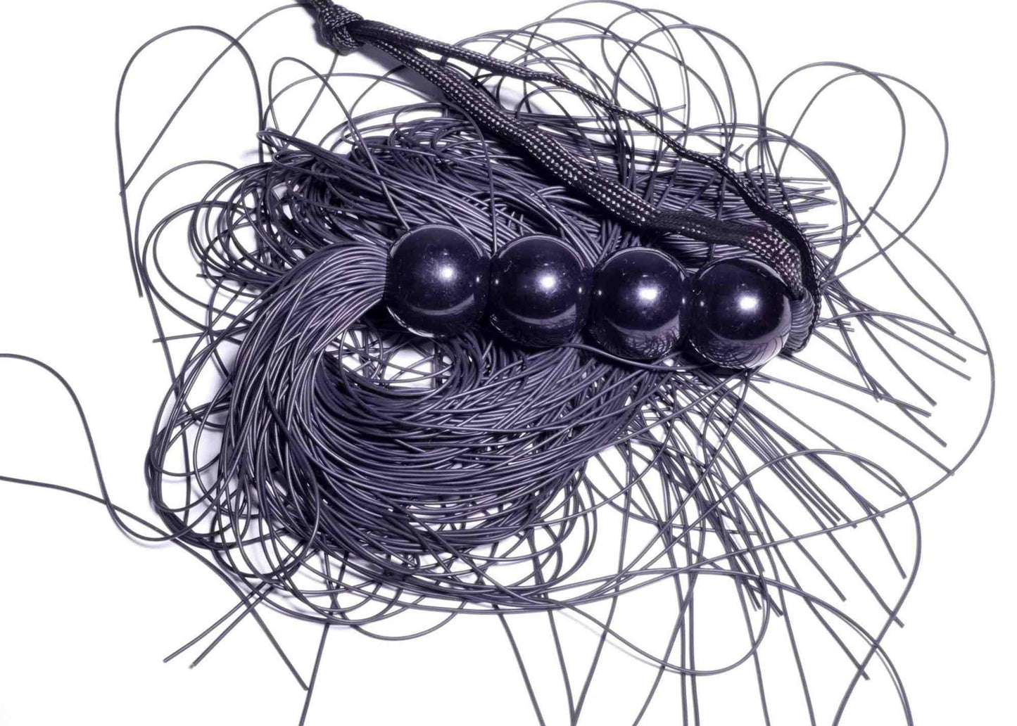 6-Bicz pejcz do chłosty silikonowy bdsm bondage 37cm-6