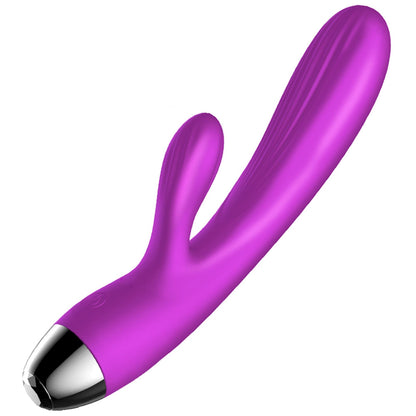 1-Pulsujący wibrujący wibrator z masażerem 20cm 7try-1