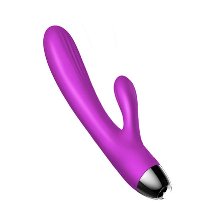 6-Pulsujący wibrujący wibrator z masażerem 20cm 7try-6