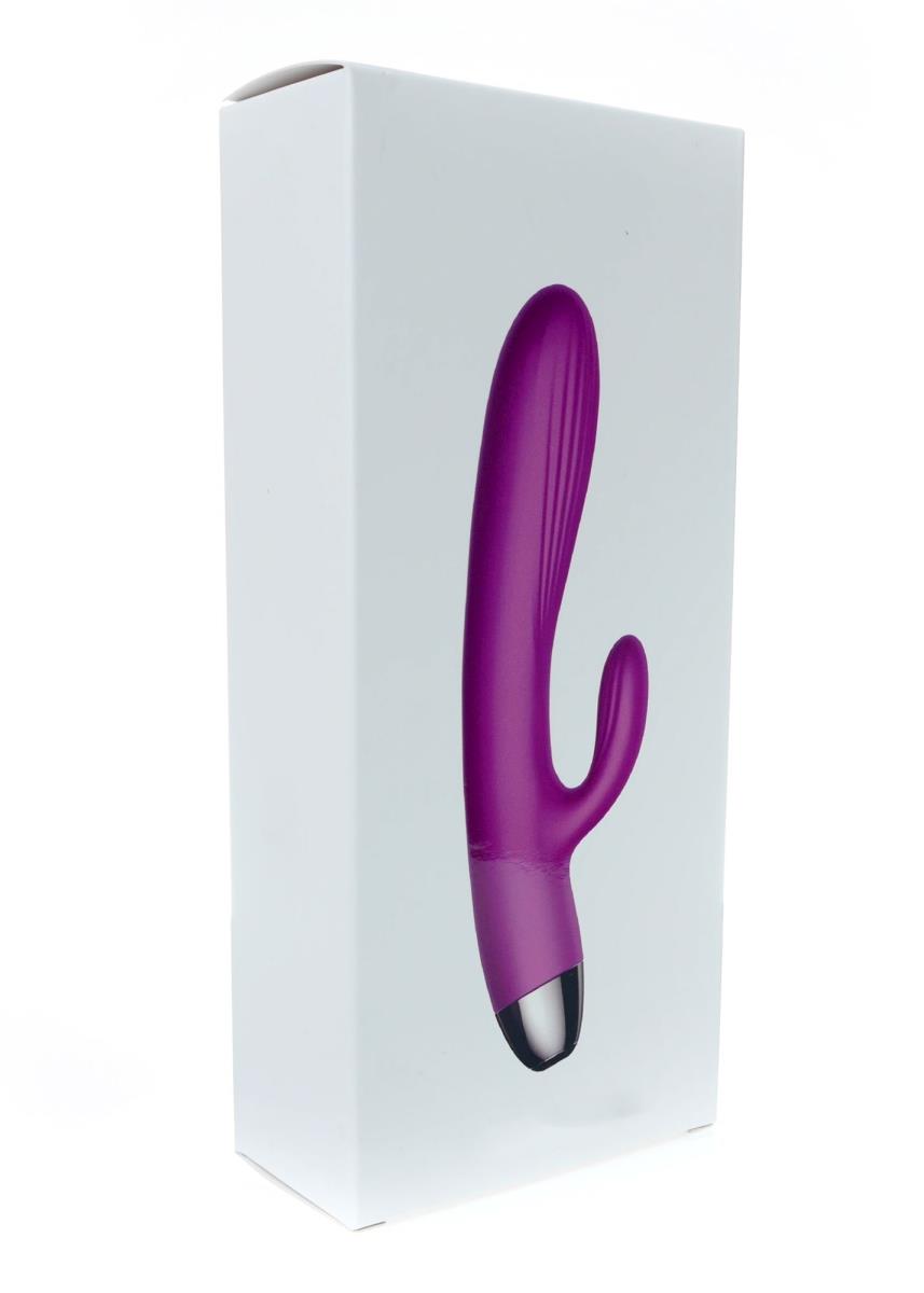 17-Pulsujący wibrujący wibrator z masażerem 20cm 7try-17