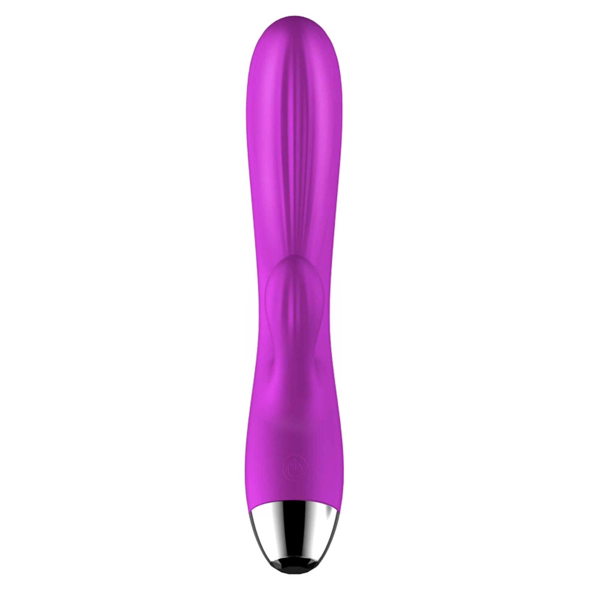16-Pulsujący wibrujący wibrator z masażerem 20cm 7try-16