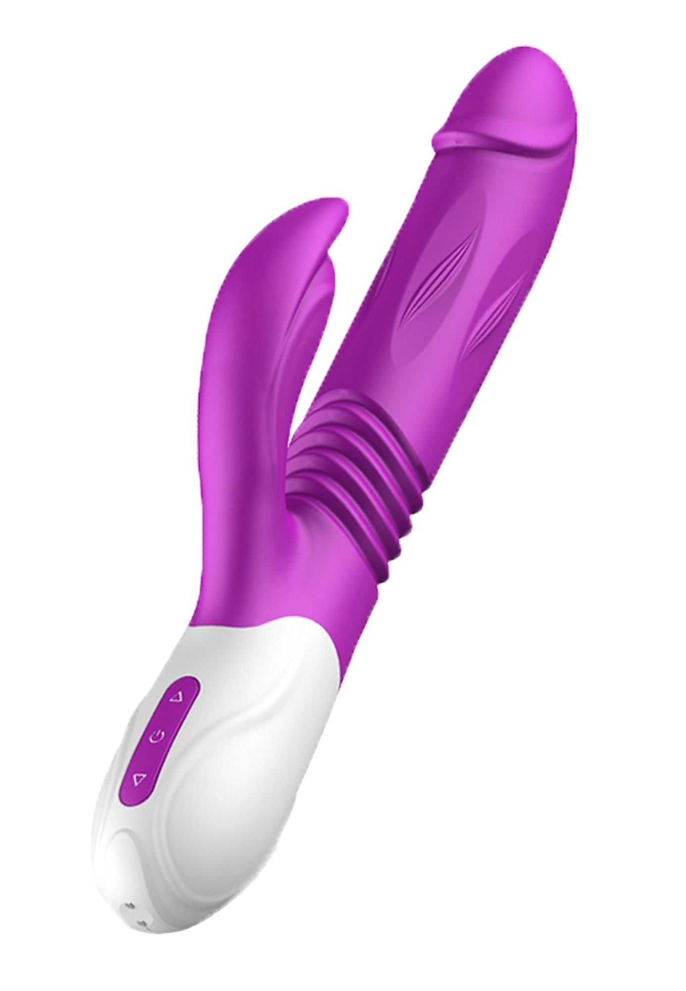 8-Pompowany sex wibrator posuwisty masażer erotyka-8