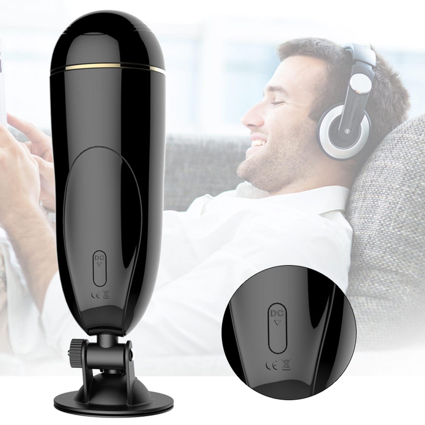 9-Masturbator interaktywny z przyssawką usb 7trybów-9