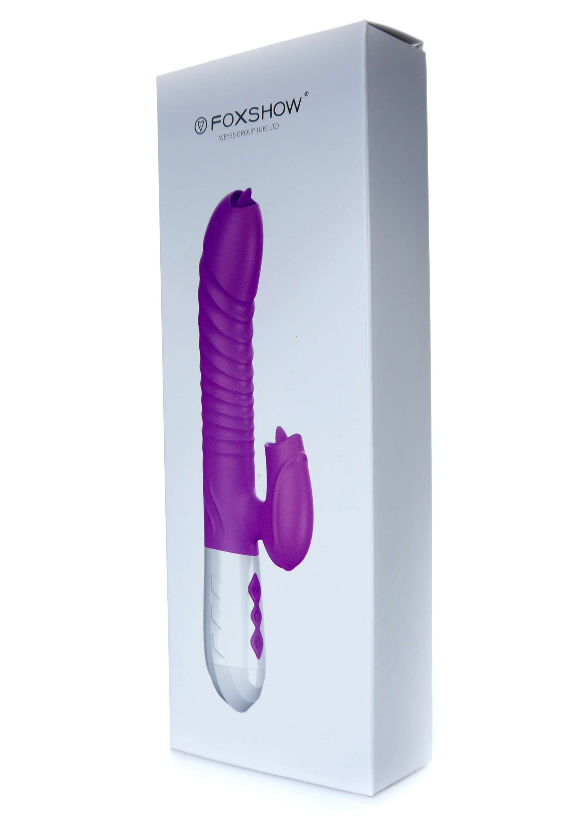 22-Wibrator króliczek masażer posuw podgrzewany 22cm-22