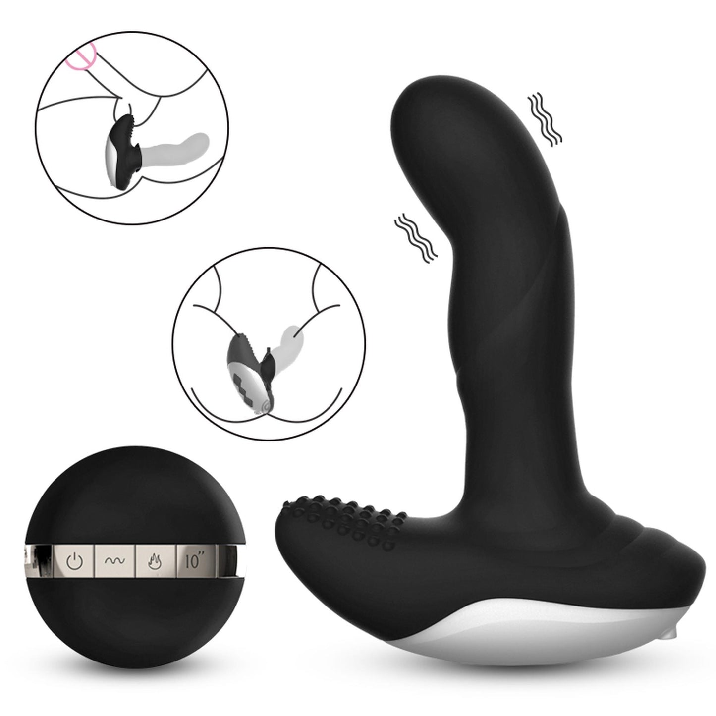 12-Wibrator analny do prostaty i dla kobiet erotyka-12