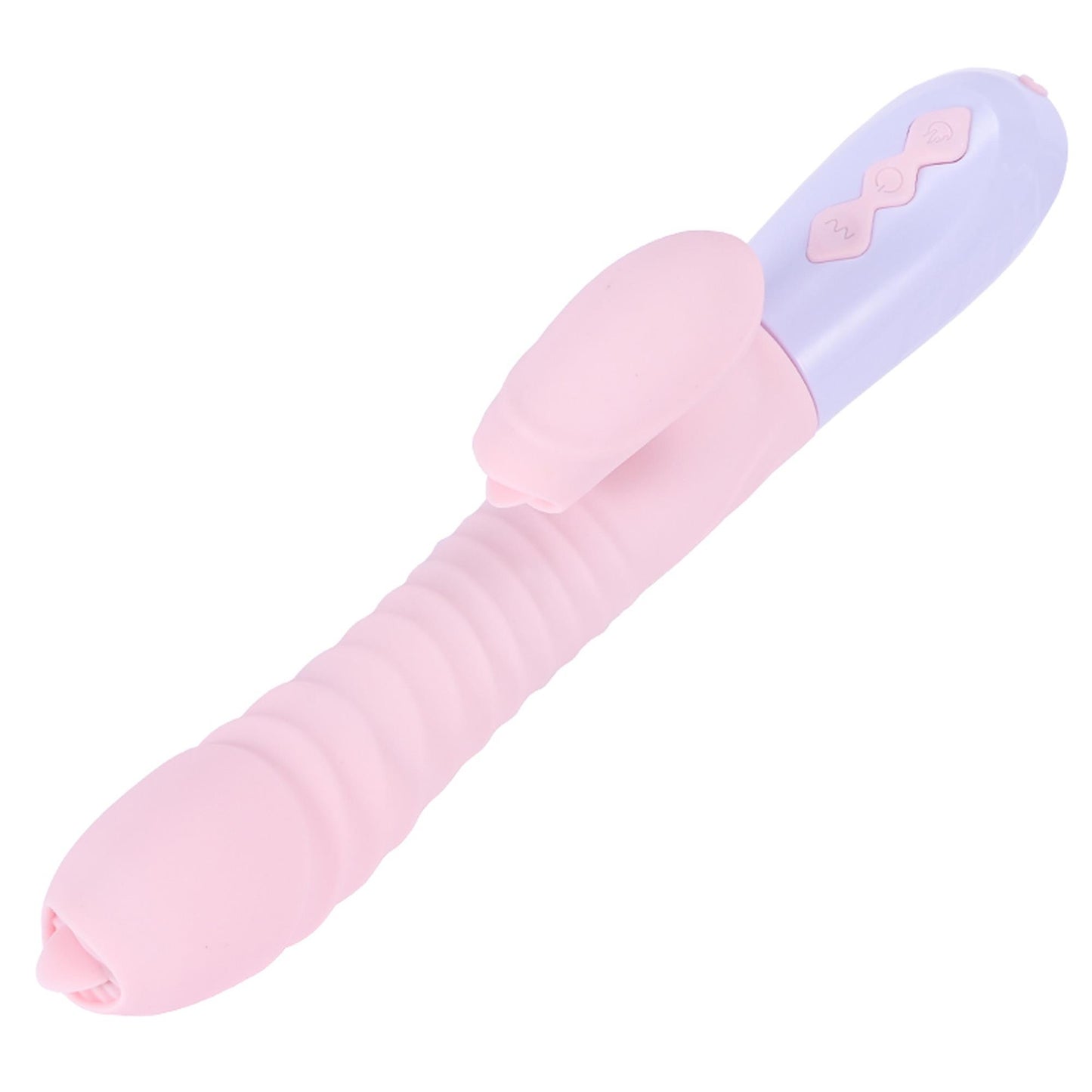 4-Wibrator króliczek masażer posuw podgrzewany 22cm-4