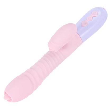 4-Wibrator króliczek masażer posuw podgrzewany 22cm-4