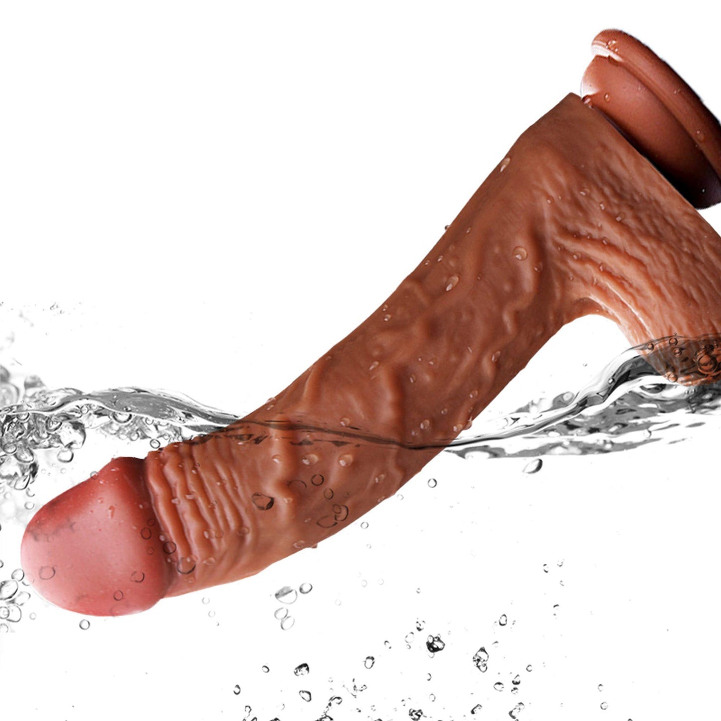10-Wibrator podgrzewanie rotacja posuw 21cm 10 trybów-10