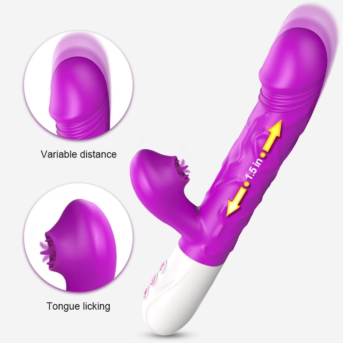 7-Maszyna orgazmowa wibrator grzejący i posuwisty-7