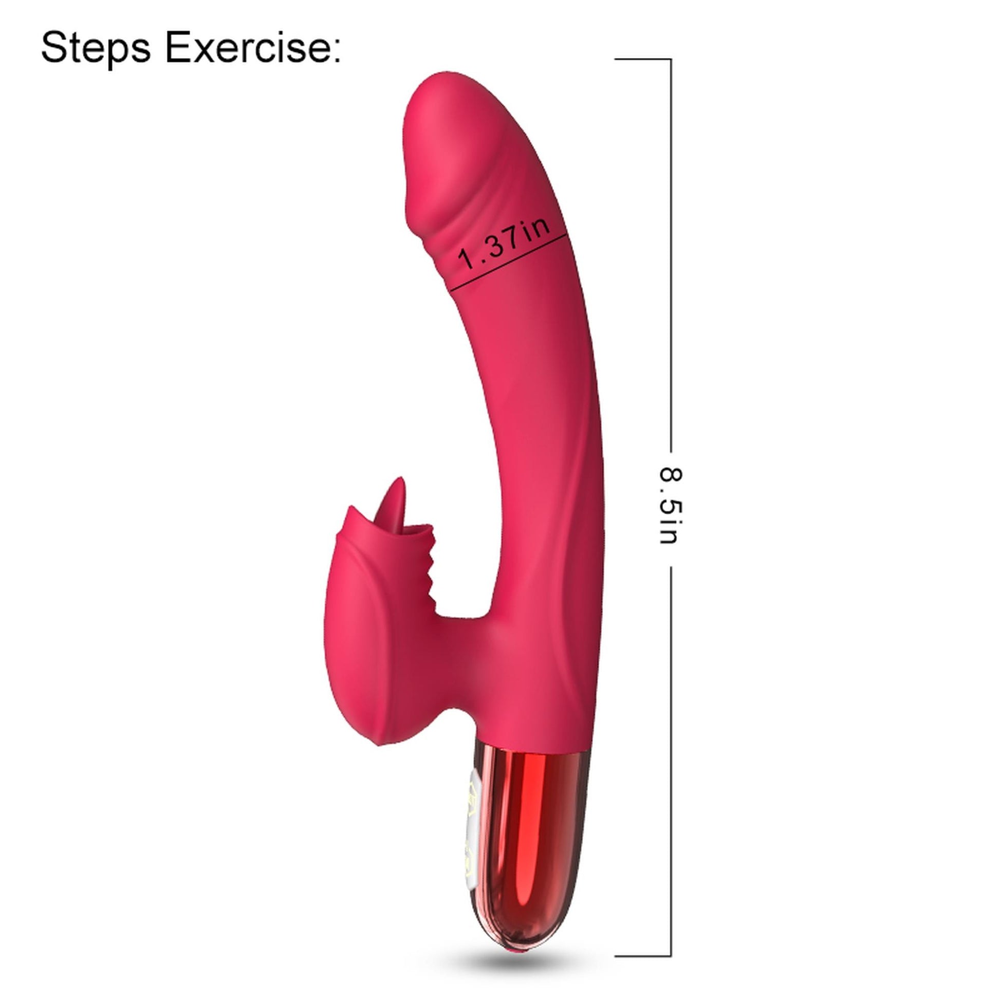 12-Wibrator podgrzewany damski królik wibracje sex-12