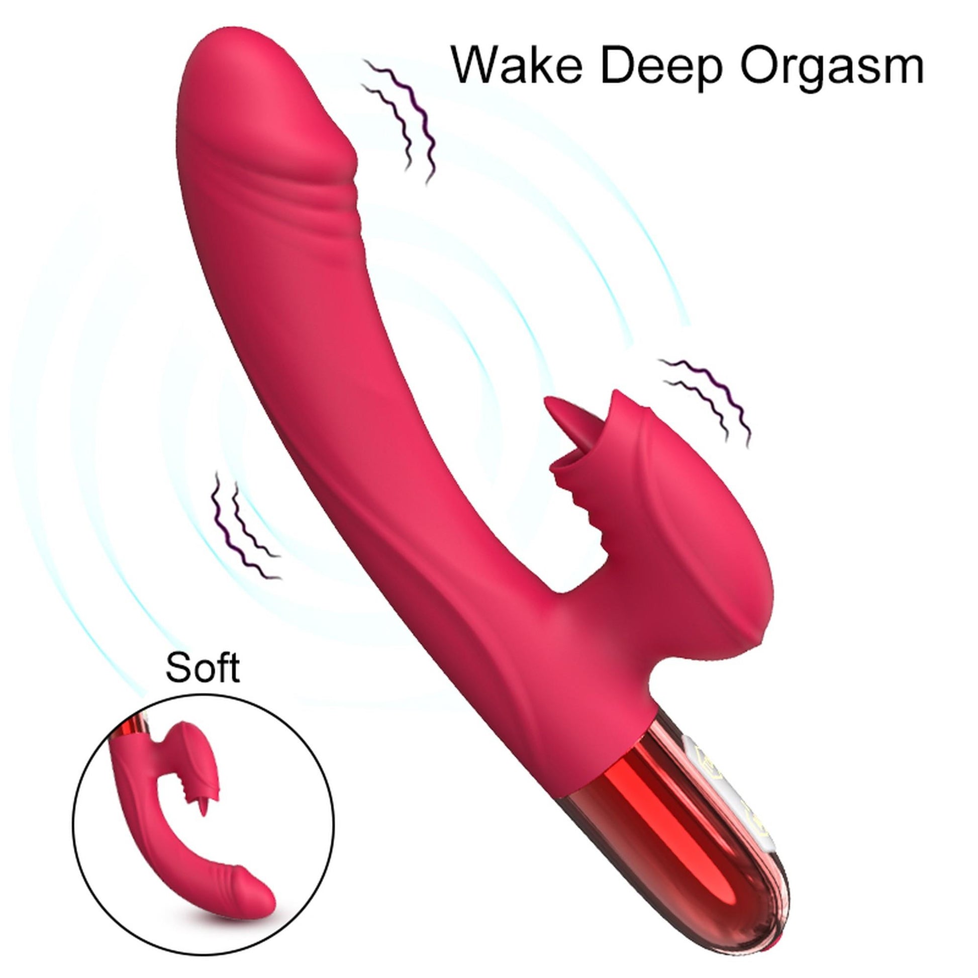 7-Wibrator podgrzewany damski królik wibracje sex-7