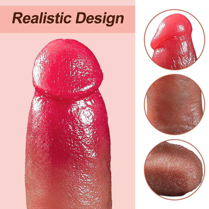 12-WIBRATOR REALISTYCZNY PENIS GÓRA DÓŁ EROTYKA-12