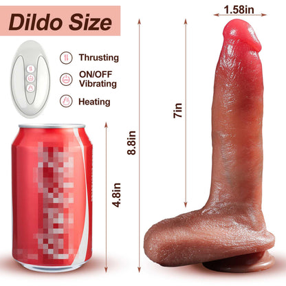 14-WIBRATOR REALISTYCZNY PENIS GÓRA DÓŁ EROTYKA-14