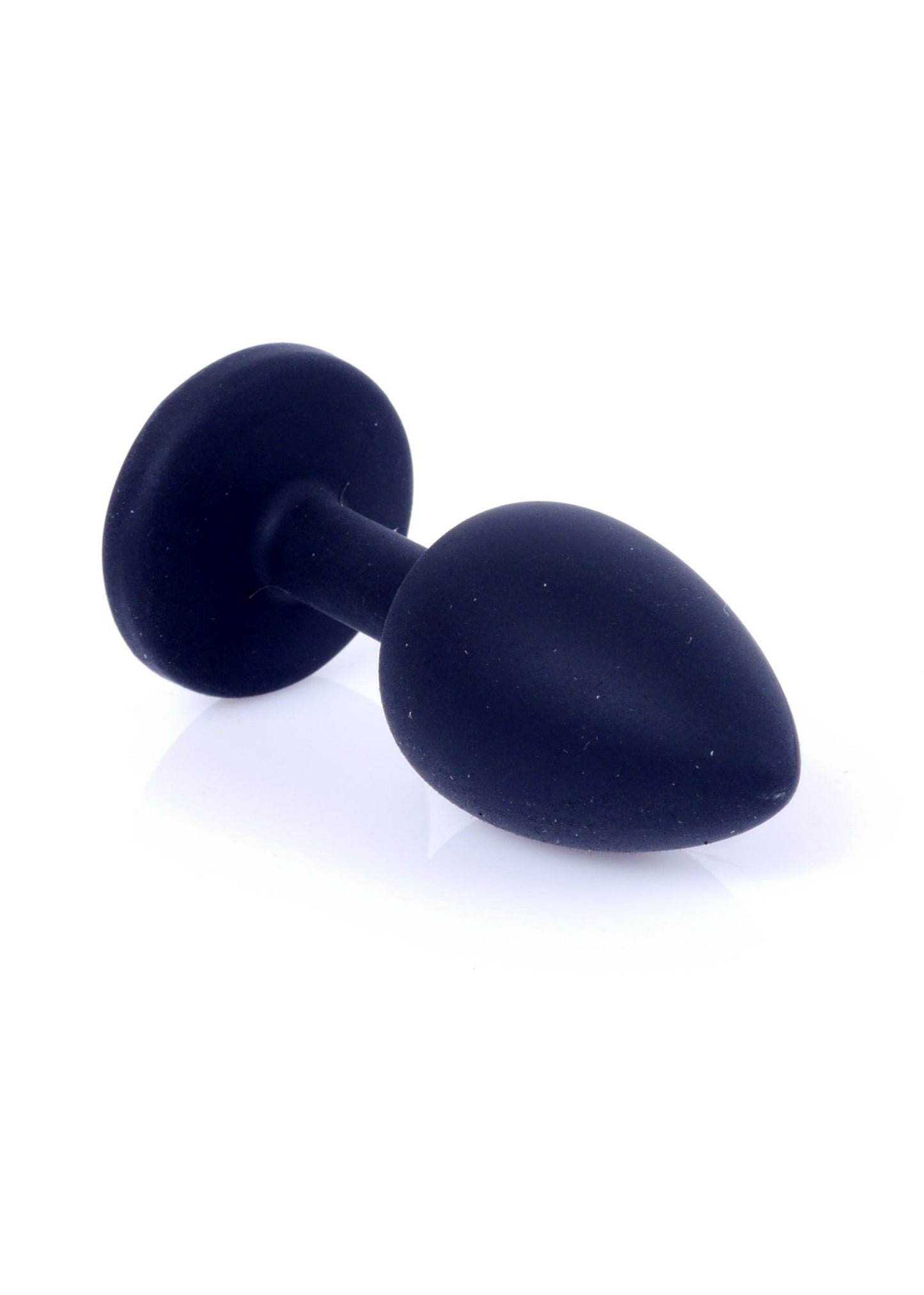4-Silikonowy korek analny z kamieniem ozdobnym 7cm-4