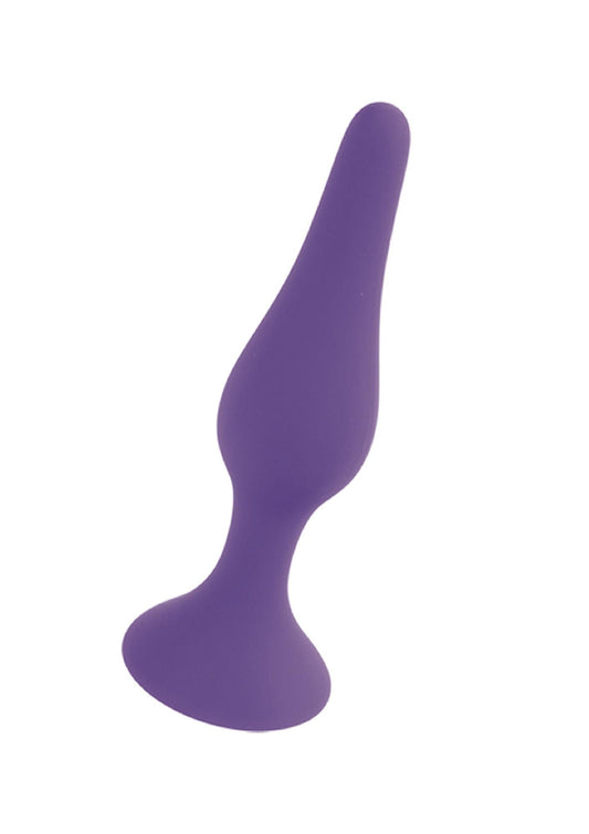 1-Korek analny plug silikonowy przyssawka 11cm sex-1