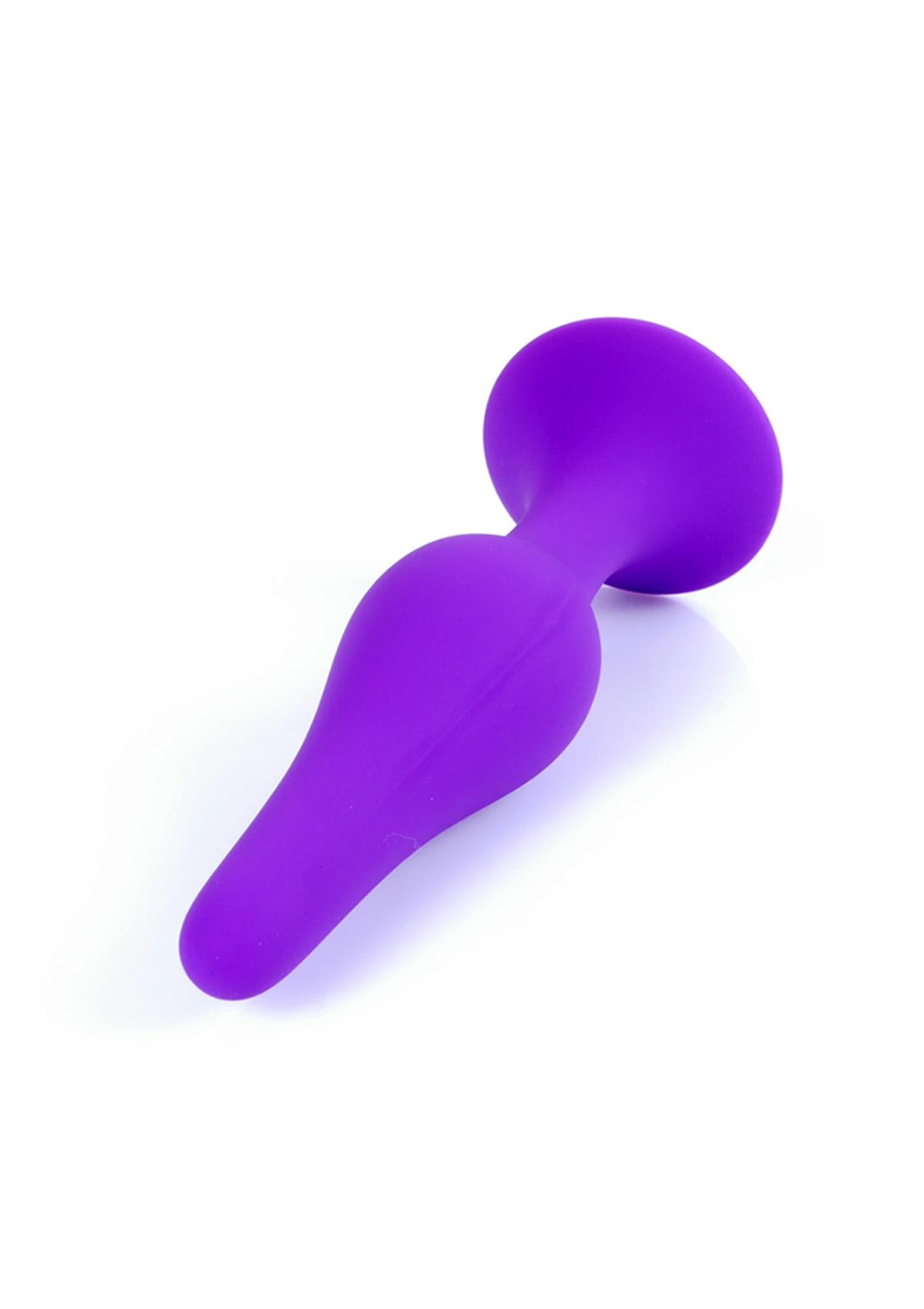 3-Korek analny plug silikonowy przyssawka 11cm sex-3