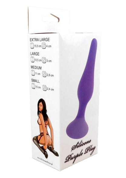 6-Korek analny plug silikonowy przyssawka 11cm sex-6