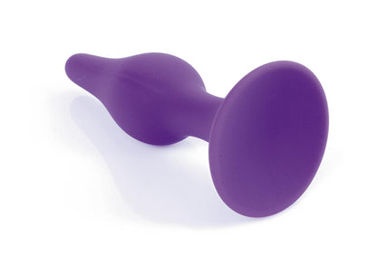 2-Silikonowy klasyczny korek analny przyssawka 12cm-2