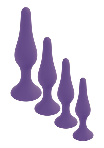4-Silikonowy klasyczny korek analny przyssawka 12cm-4