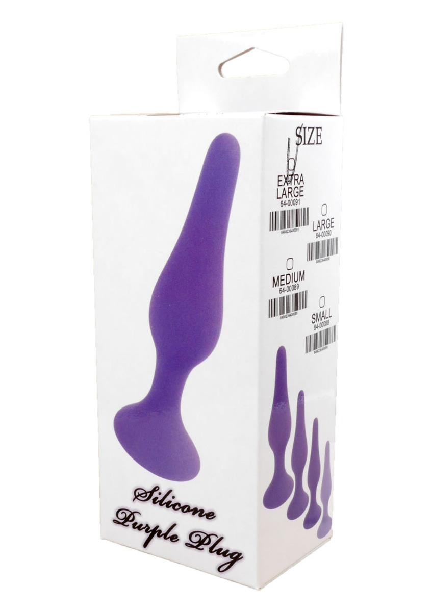 5-Silikonowy klasyczny korek analny przyssawka 12cm-5