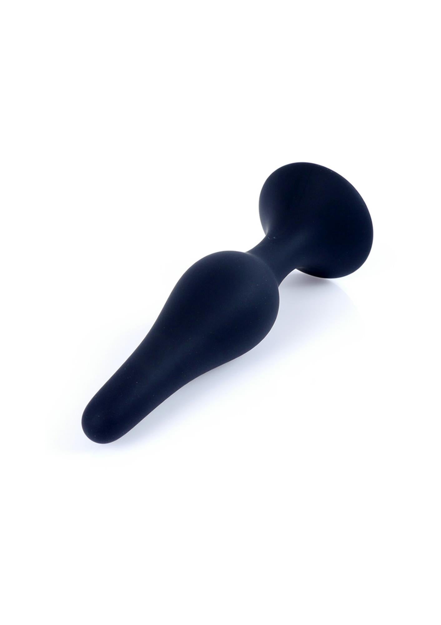 3-Plug analny korek zatyczka silikon przyssawka 10cm-3