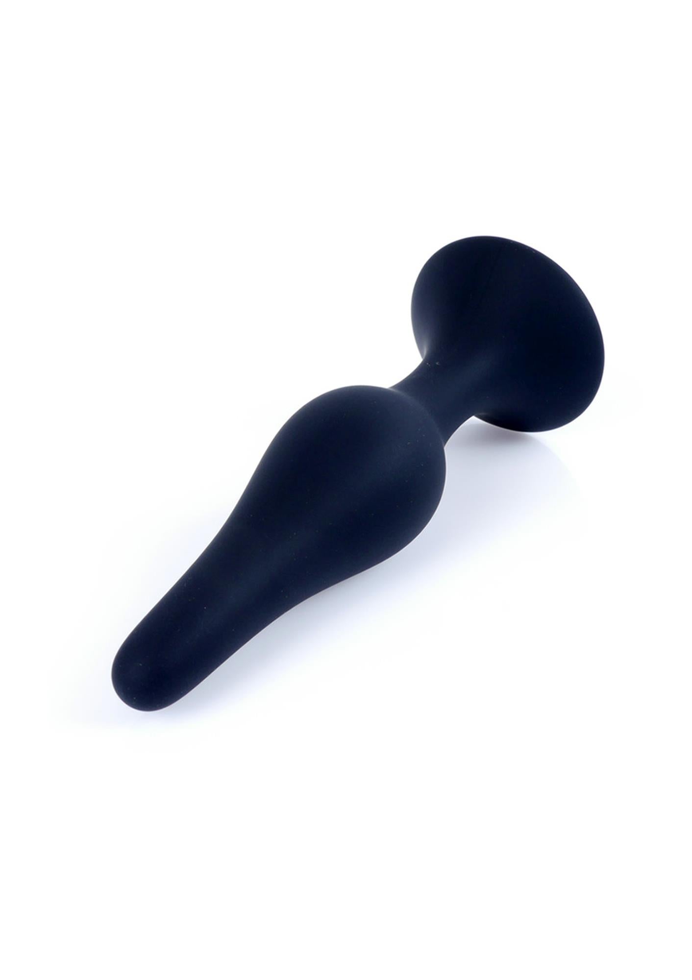 3-Plug analny korek zatyczka silikon przyssawka 11cm-3