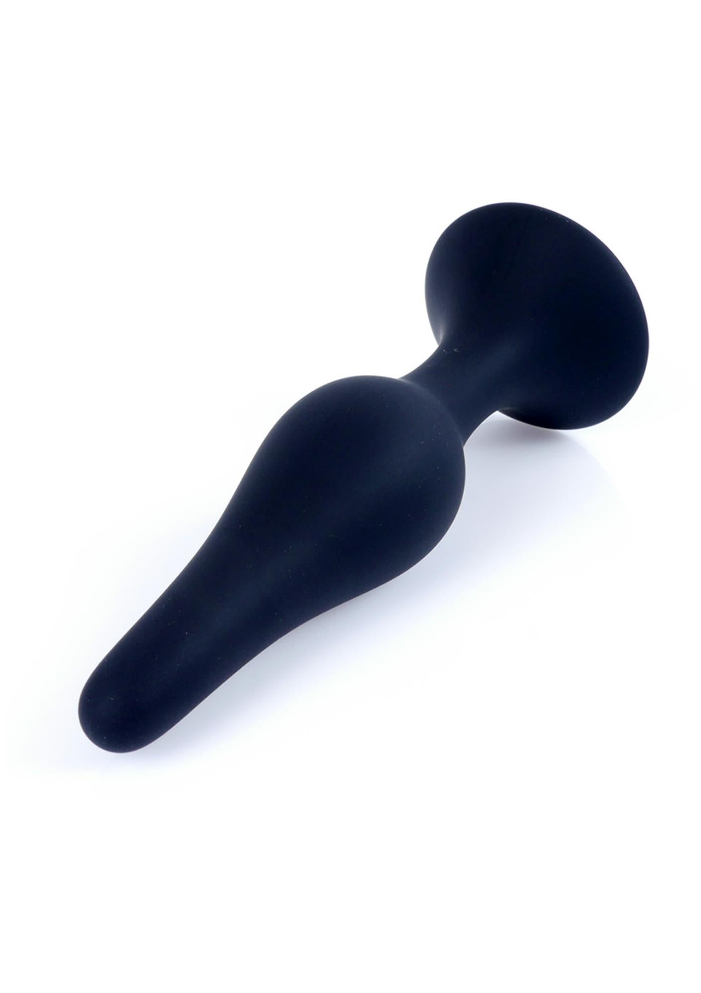 3-Plug analny korek zatyczka silikon przyssawka 15cm-3