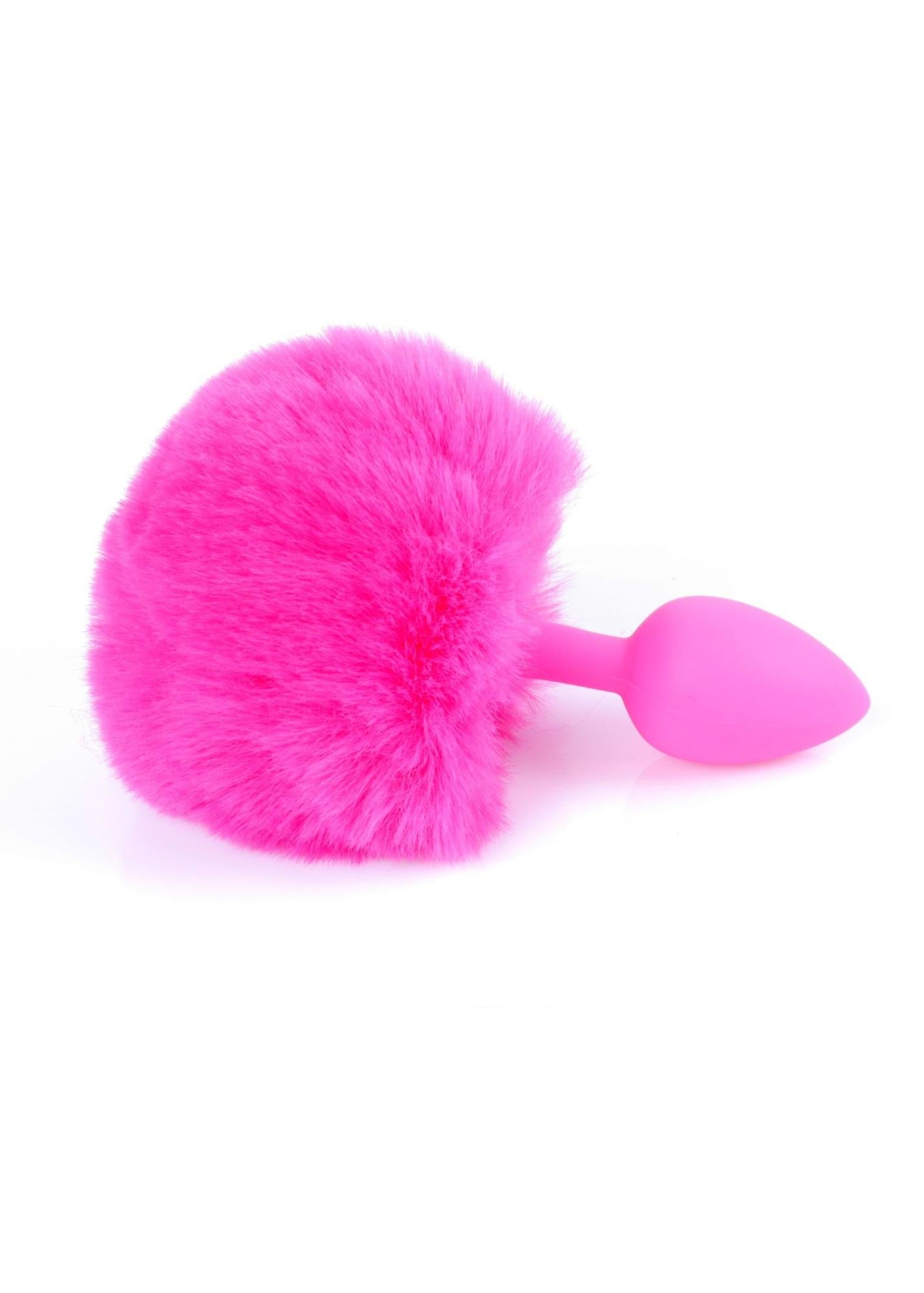 5-Ogonek króliczy korek analny plug ozdobny mały 6cm-5