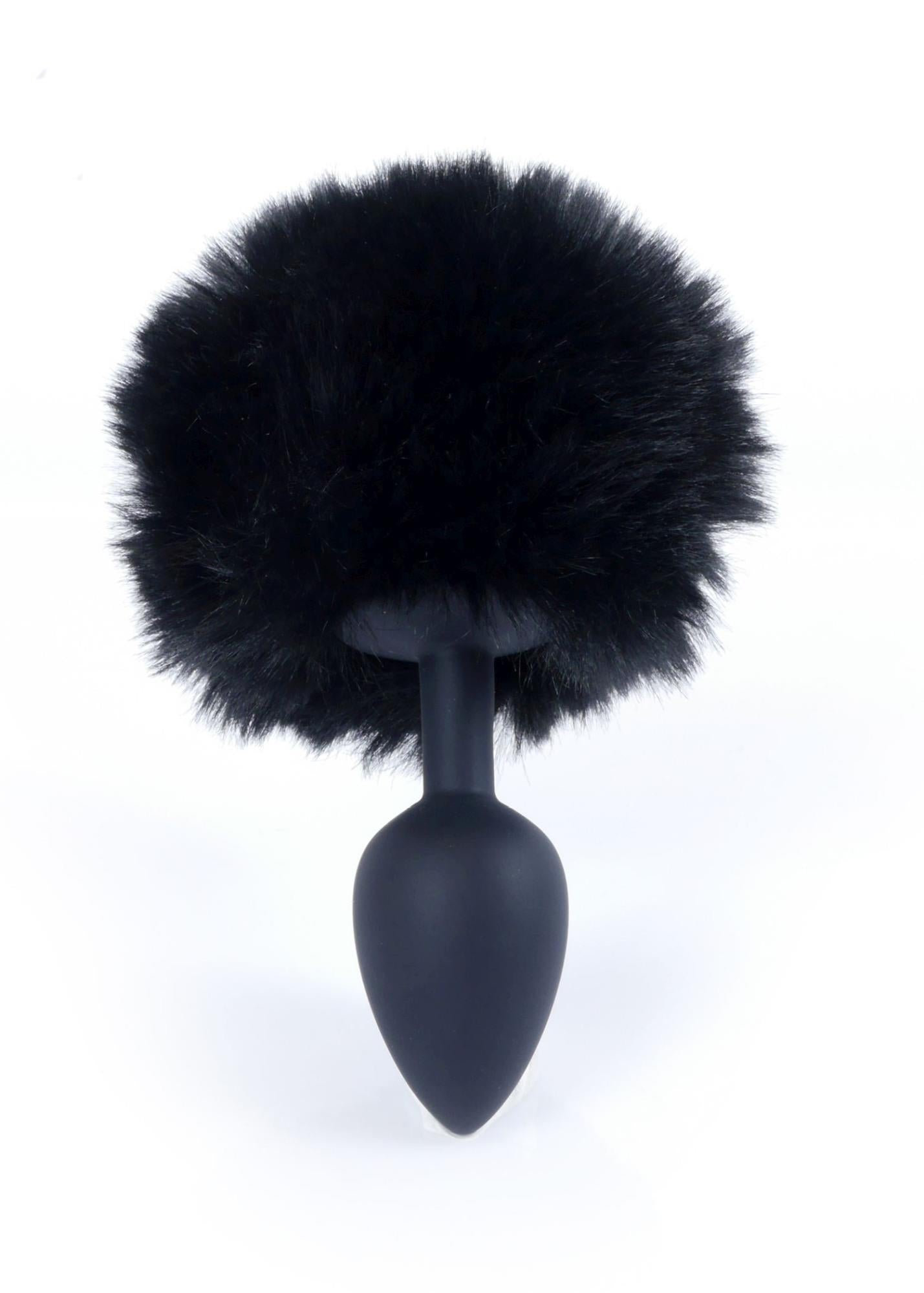 2-Ogonek króliczy korek analny plug ozdobny mały 6cm-2