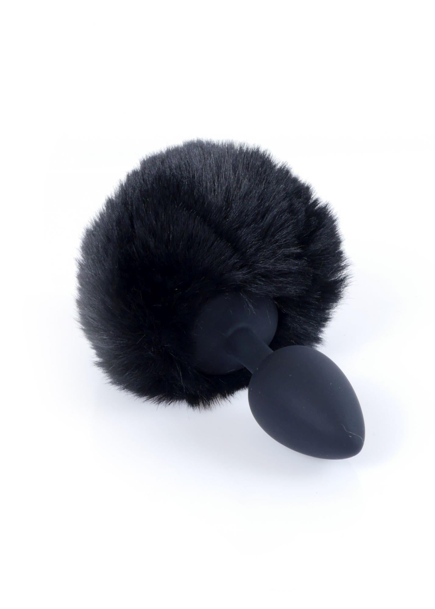 3-Ogonek króliczy korek analny plug ozdobny mały 6cm-3