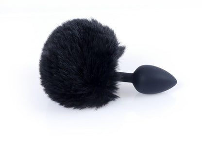 5-Ogonek króliczy korek analny plug ozdobny mały 6cm-5
