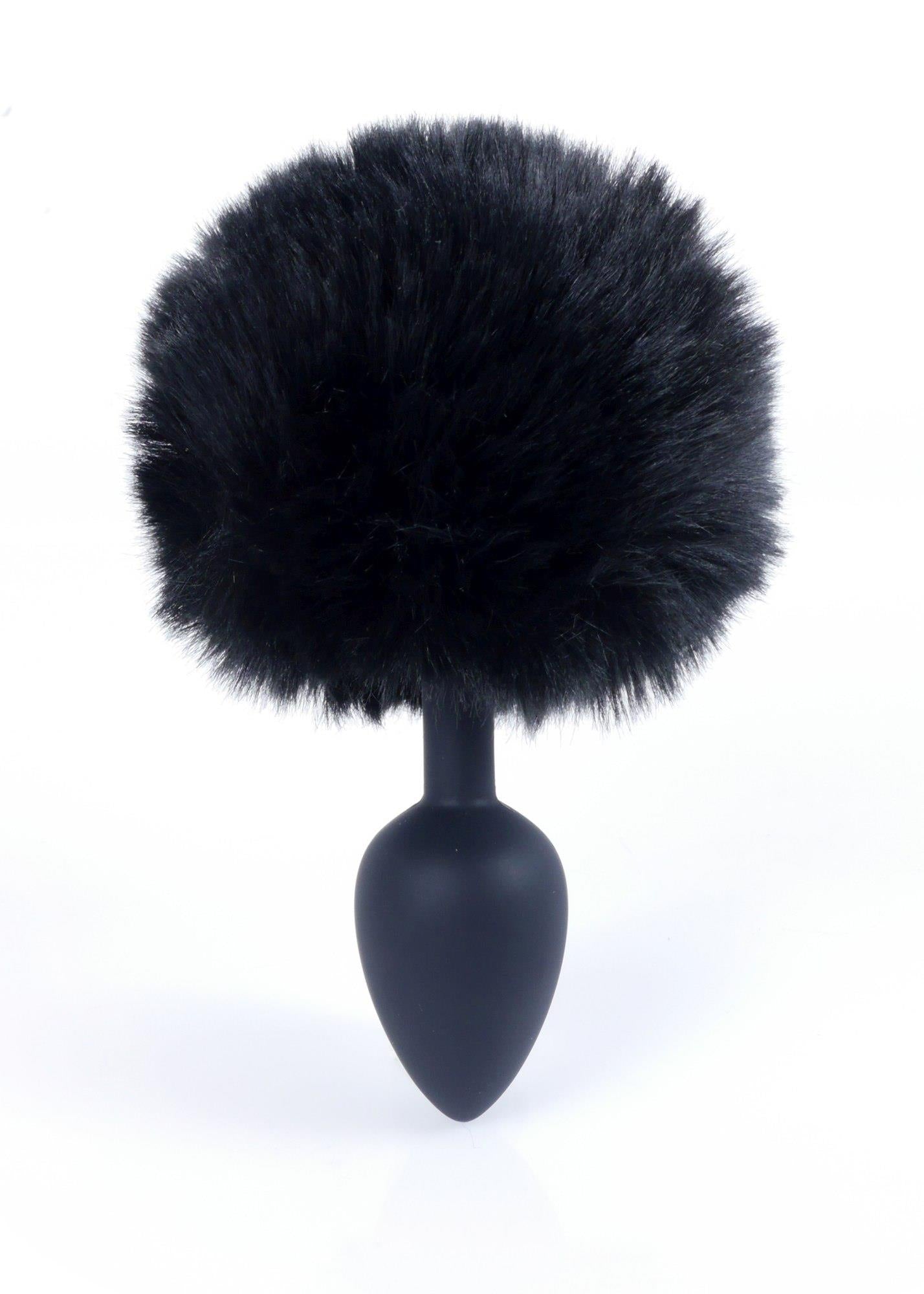 6-Ogonek króliczy korek analny plug ozdobny mały 6cm-6