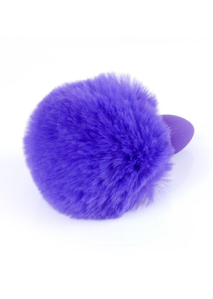 3-Ogonek króliczy korek analny plug ozdobny mały 6cm-3