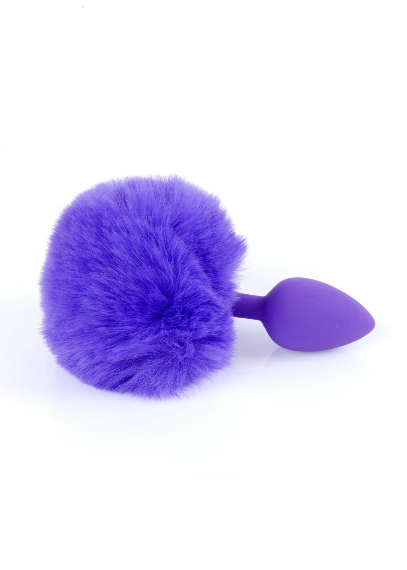 4-Ogonek króliczy korek analny plug ozdobny mały 6cm-4