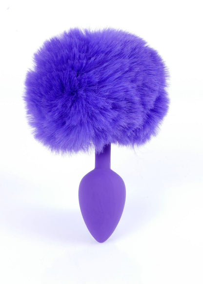 5-Ogonek króliczy korek analny plug ozdobny mały 6cm-5