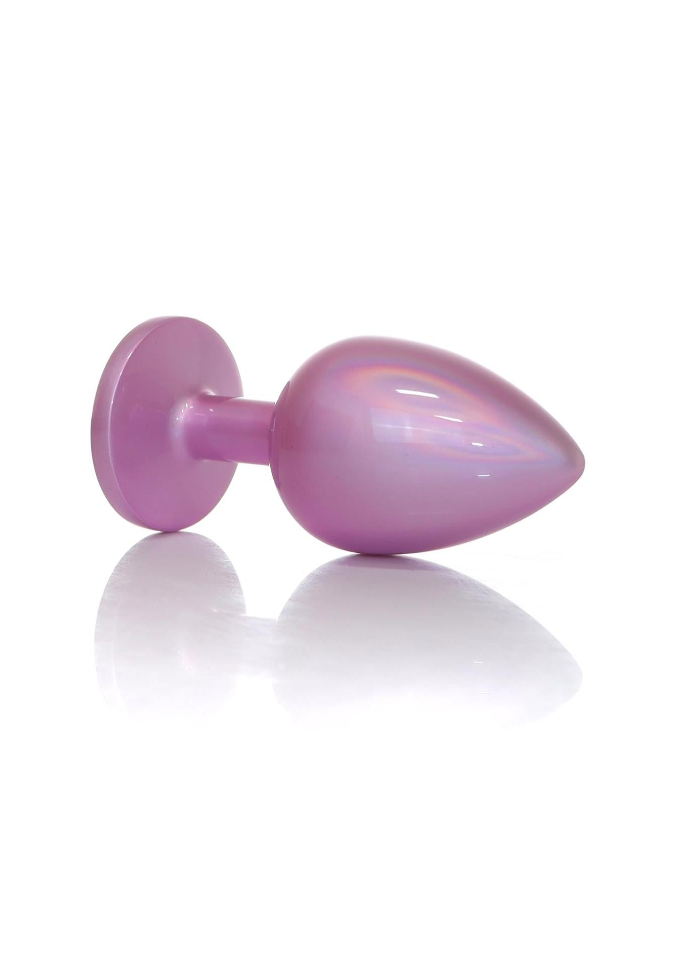 3-Plug-Jewellery Pearl Pink PLUG- Clear L-3