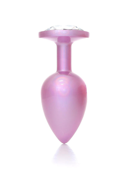 5-Plug-Jewellery Pearl Pink PLUG- Clear L-5