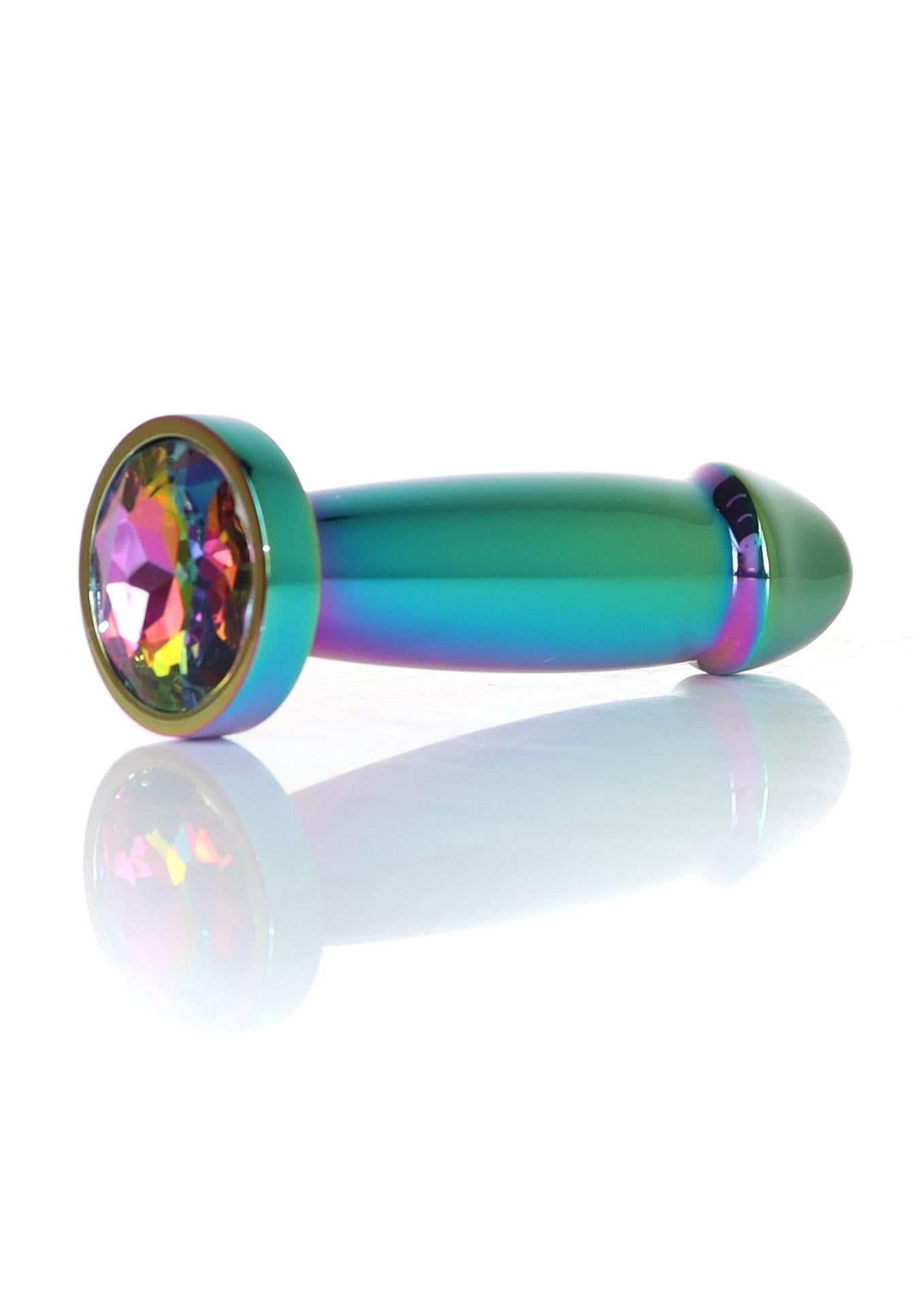 1-Plug-Jewellery Multicolour Penis PLUG- Clear S-1