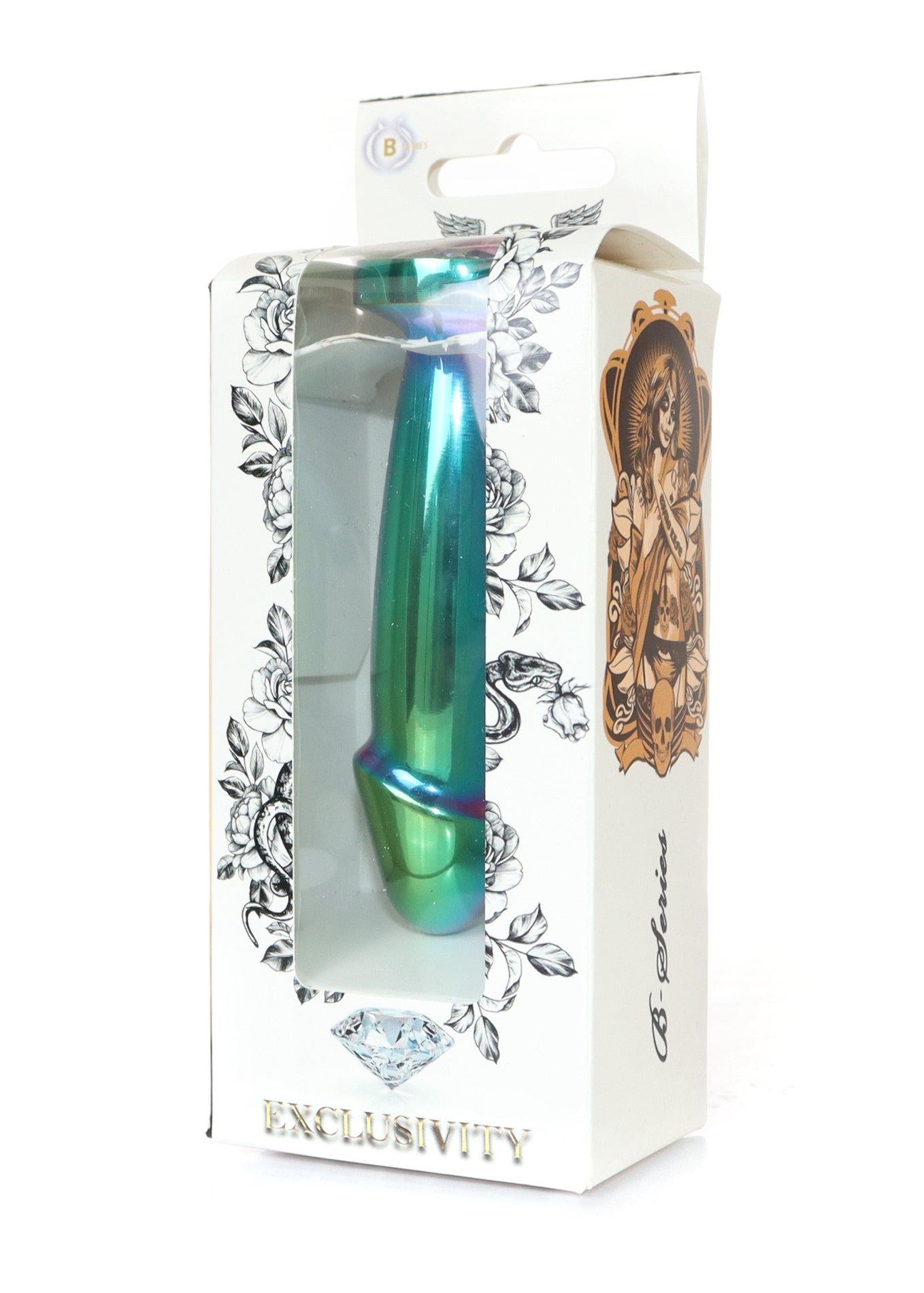 6-Plug-Jewellery Multicolour Penis PLUG- Clear S-6