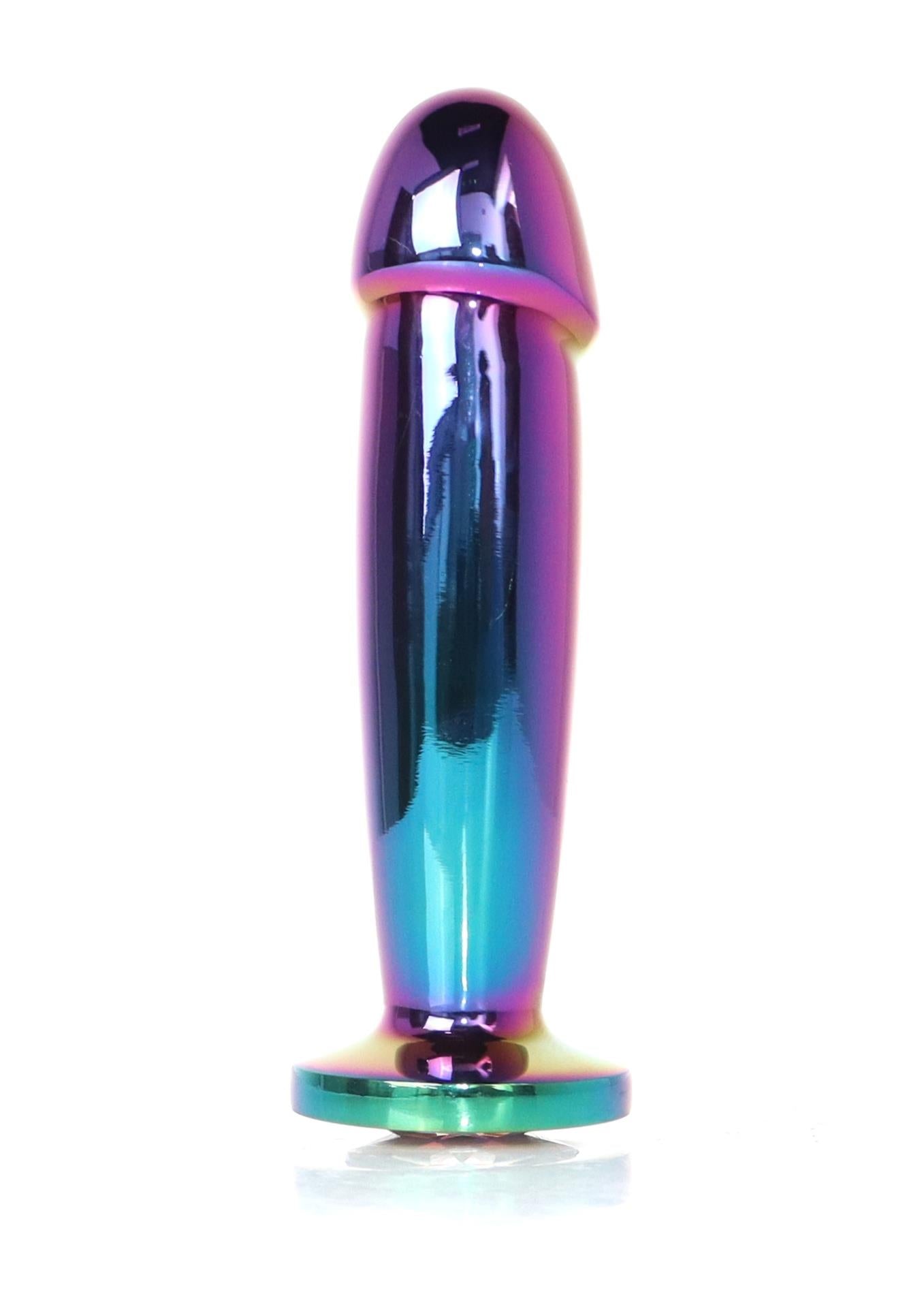 5-Plug-Jewellery Multicolour Penis PLUG- Clear M-5