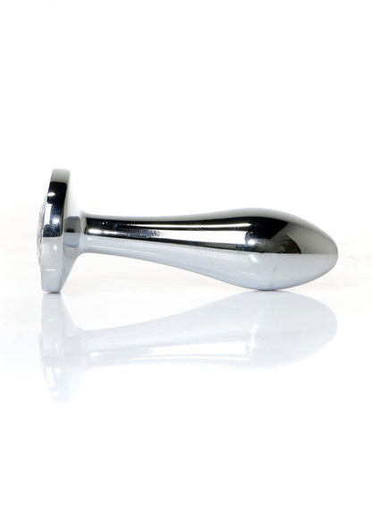 4-Plug-Jewellery Silver PLUG- Clear S-4