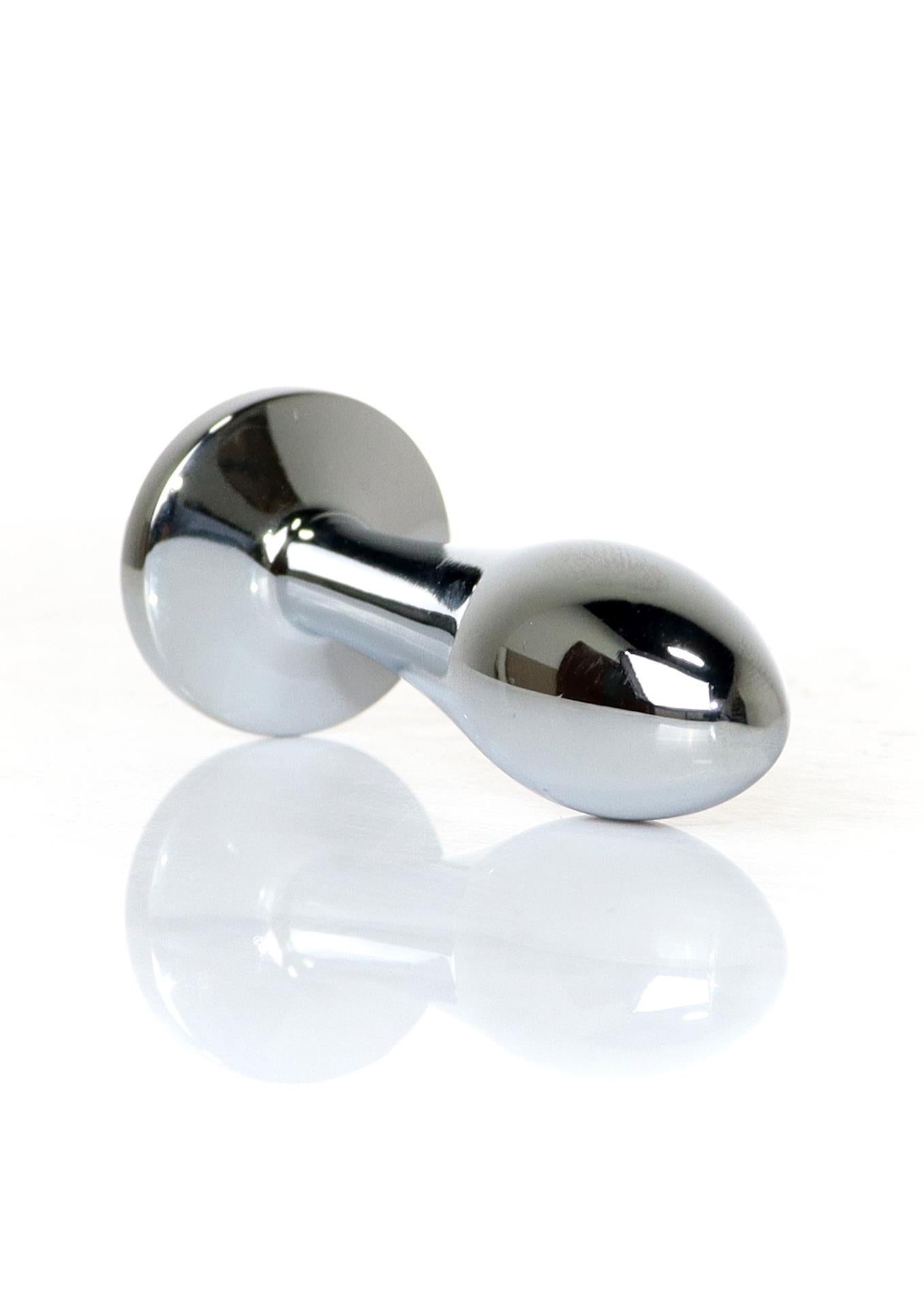 5-Plug-Jewellery Silver PLUG- Clear S-5