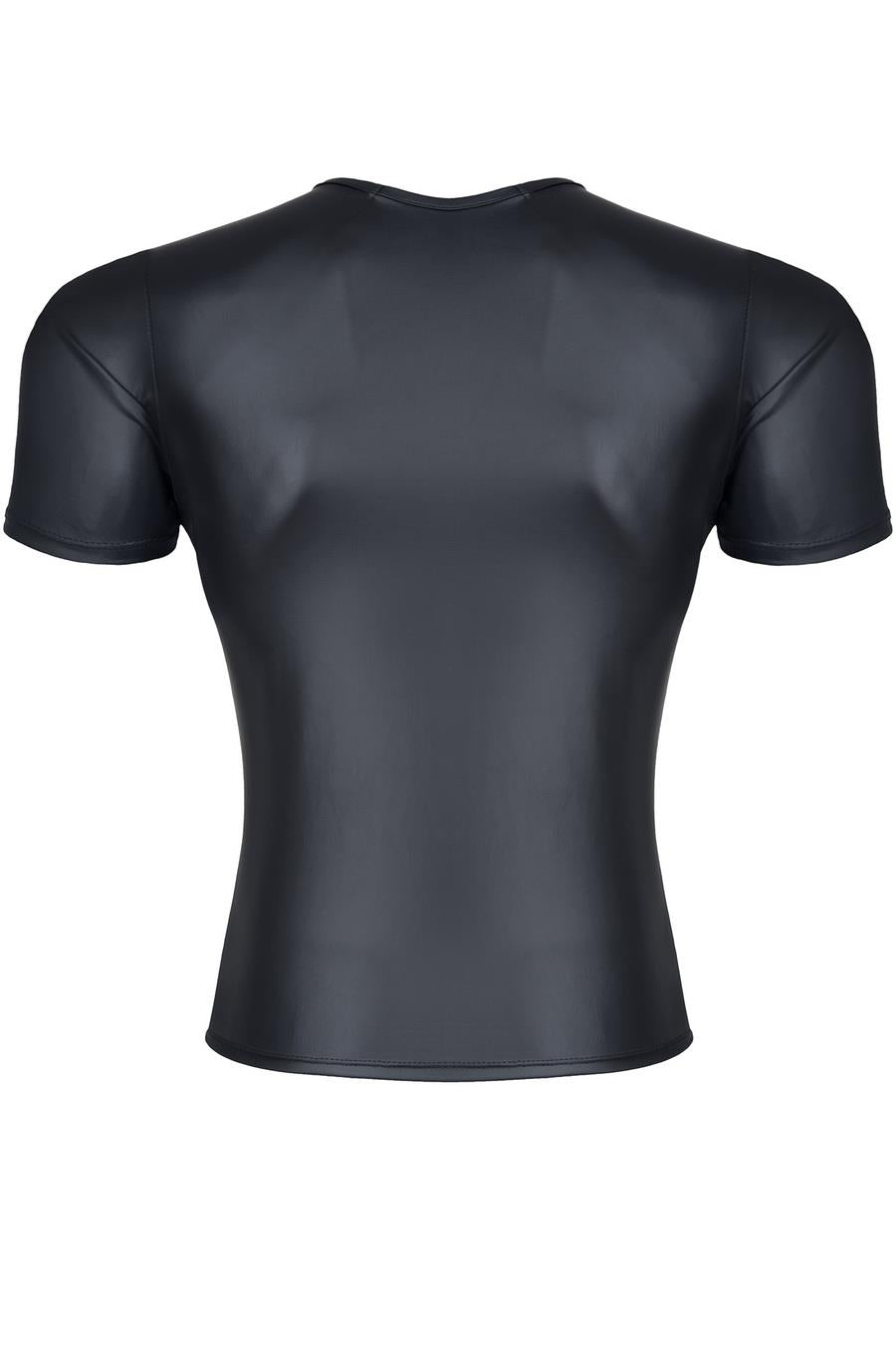 3-Męski t-shirt z wetlooka w serek m-3